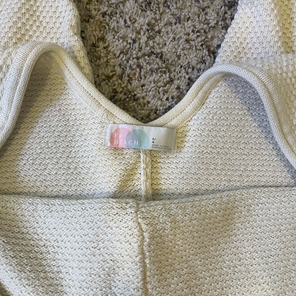 Free People Hailee Sweater Tank Jumpsuit-Women’s size Large - Picture 2 of 2